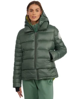 Pajar Puffers<Vela Women'S 3-In-1 Lightweight Packable Puffer Olive