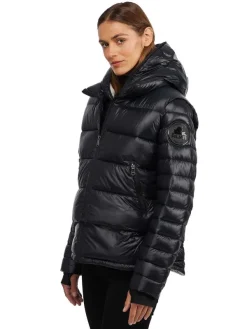 Pajar Puffers<Vela Women'S 3-In-1 Lightweight Packable Puffer Black
