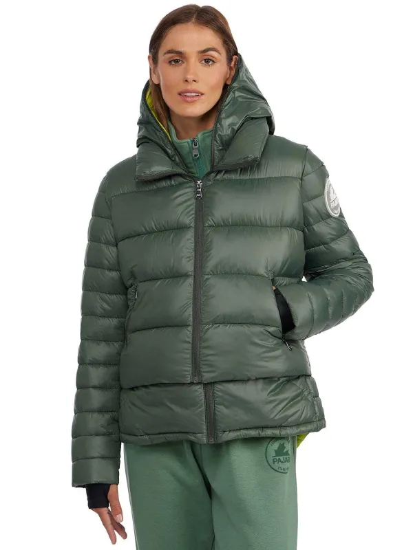 Pajar Lightweight<Vela Women'S 3-In-1 Lightweight Packable Puffer Olive
