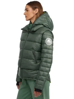 Pajar Vests<Vela Women'S 3-In-1 Lightweight Packable Puffer Olive