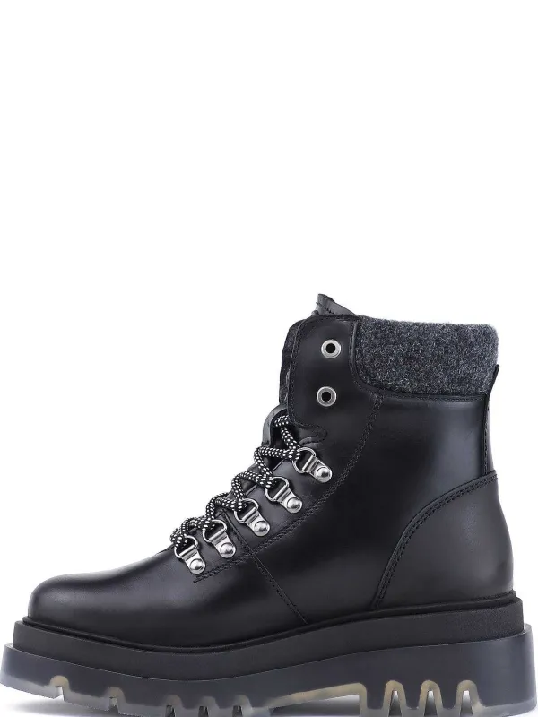 Pajar Casual Boots<Vienna Women'S Lace-Up Boot Black