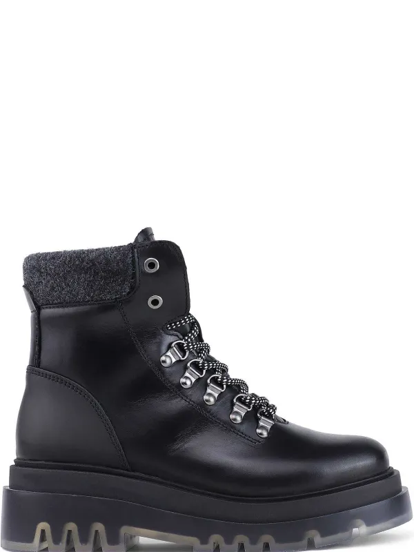 Pajar Casual Boots<Vienna Women'S Lace-Up Boot Black