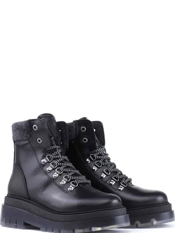 Pajar Casual Boots<Vienna Women'S Lace-Up Boot Black