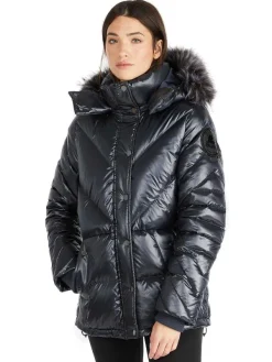 Pajar Puffers<Viktoria Women'S Quilted Puffer Graphite
