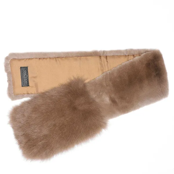 Pajar Scarves<Violette Women'S Rabbit And Fox Fur Scarf Taupe