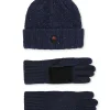 Pajar Gloves<William Hat And Wilson Glove Set For Men Navy