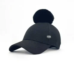 Pajar Hats And Headwear<Wool Ball Cap For Women Black