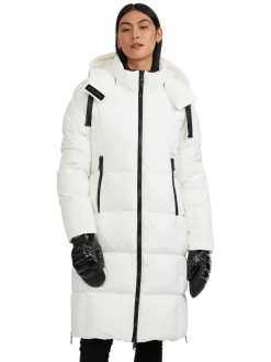 Pajar Puffers<Zaniah Women'S Long Puffer Jacket White
