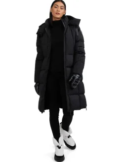 Pajar Puffers<Zaniah Women'S Long Puffer Jacket Black