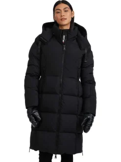 Pajar Puffers<Zaniah Women'S Long Puffer Jacket Black