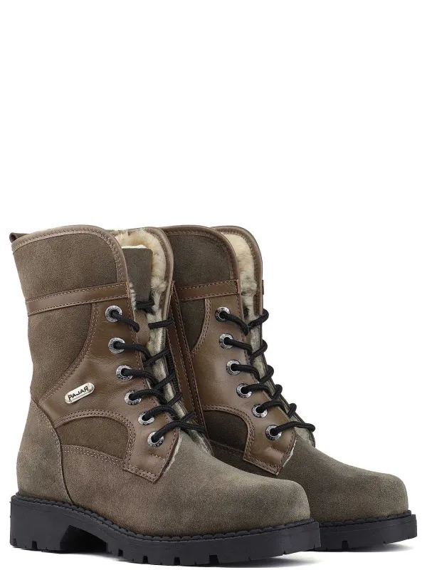 Pajar Fall/Winter<Zoe Women'S Heritage Suede Boot Rustic
